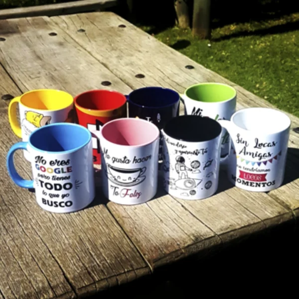 Mug Fondo de color - Imagen 2
